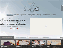 Tablet Screenshot of apartments-ille.com